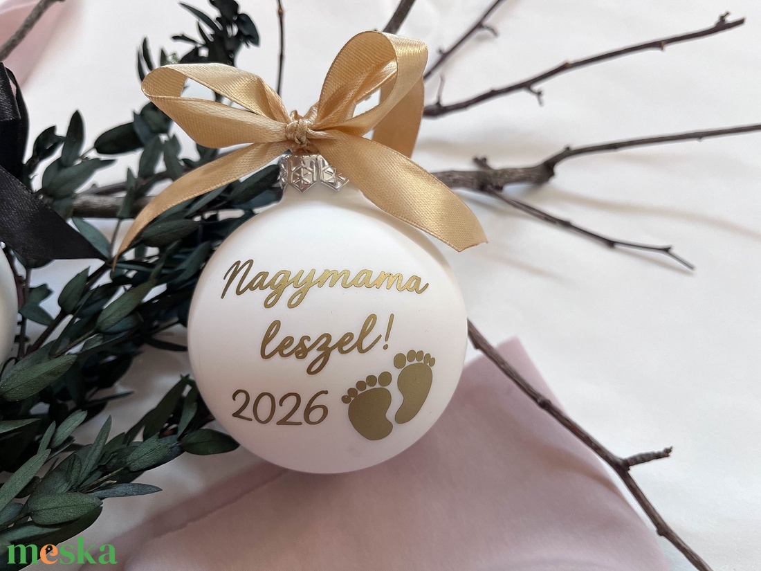 Nagyszülős bababejelentő karácsonyfadísz - karácsony - karácsonyi lakásdekoráció - karácsonyfadíszek - Meska.hu Nagyszülős bababejelentő karácsonyfadísz - karácsony - karácsonyi lakásdekoráció - karácsonyfadíszek - Meska.hu