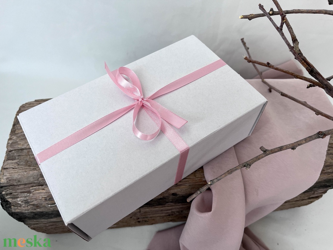 Tanúfelkérő ajándékcsomag, egyedi tanú felkérő szett - rózsaszín-fehér - esküvő - meghívó & kártya - tanú felkérő - Meska.hu