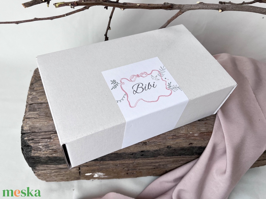 Koszorúslány felkérő ajándékcsomag, egyedi koszorúslányfelkérő szett - rózsaszín-fehér - esküvő - meghívó & kártya - tanú felkérő - Meska.hu