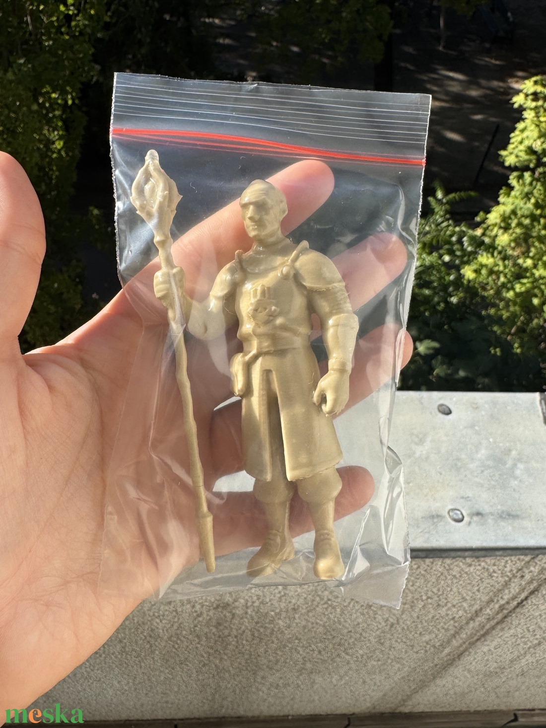 Egyedi 3D Nyomtatott DnD Karakter Figura (11 cm) � Saját Kép vagy Leírás Alapján, Kifesthető - játék & sport - táblajáték és kártyajáték - társasjátékok - dobókocka - Meska.hu