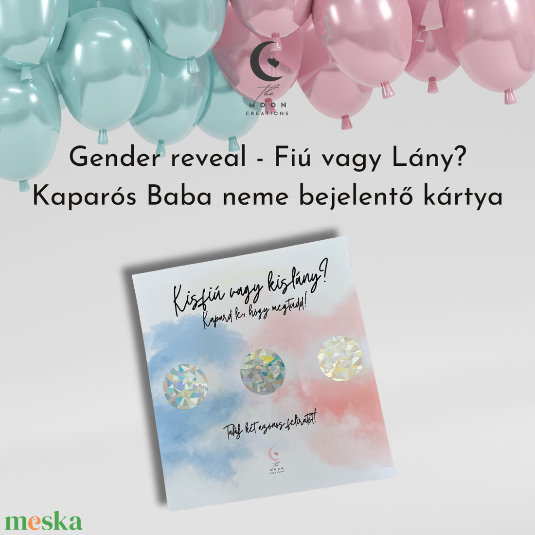 Gender reveal - Fiú vagy Lány? Kaparós Baba neme bejelentő kártya 3 - játék & sport - babalátogató ajándékcsomag - Meska.hu Gender reveal - Fiú vagy Lány? Kaparós Baba neme bejelentő kártya 3 - játék & sport - babalátogató ajándékcsomag - Meska.hu