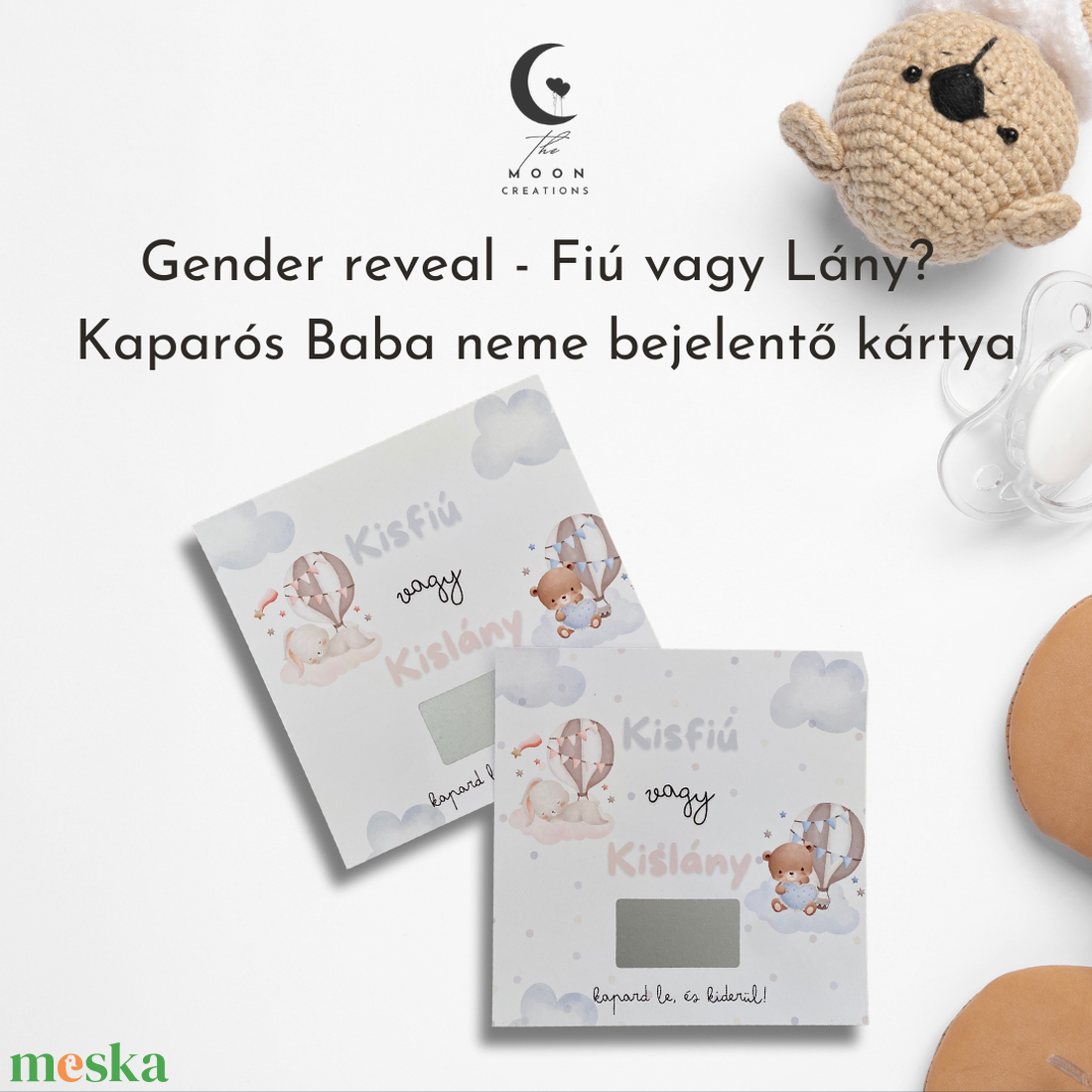 Gender reveal - Fiú vagy Lány? Kaparós Baba neme bejelentő kártya 1 - játék & sport - babalátogató ajándékcsomag - Meska.hu Gender reveal - Fiú vagy Lány? Kaparós Baba neme bejelentő kártya 1 - játék & sport - babalátogató ajándékcsomag - Meska.hu