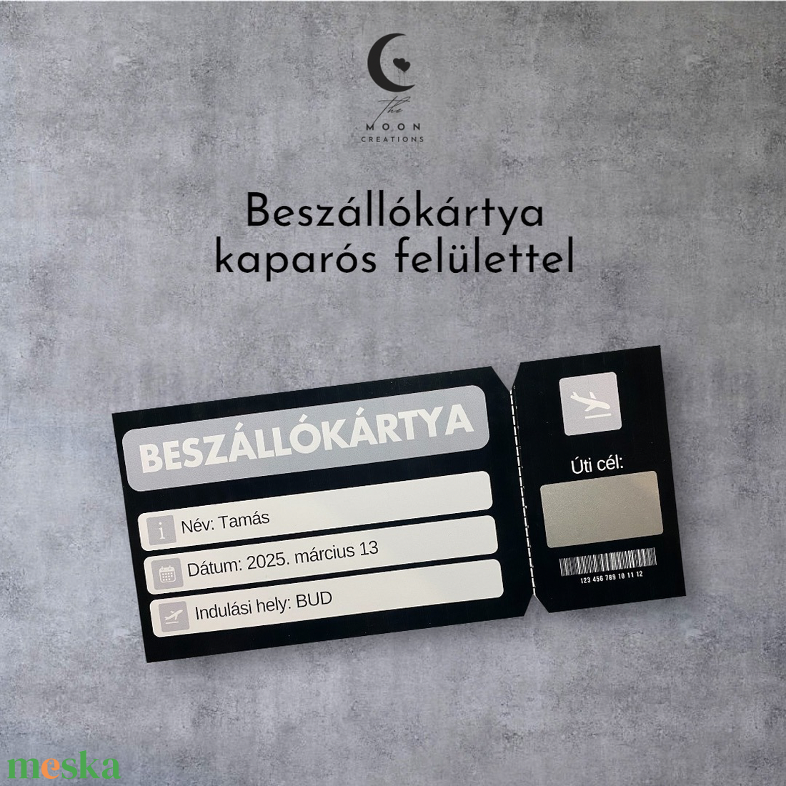 Beszállókártya kaparós felülettel - karácsony - karácsonyi ajándékozás - karácsonyi képeslap, üdvözlőlap, ajándékkísérő - Meska.hu Beszállókártya kaparós felülettel - karácsony - karácsonyi ajándékozás - karácsonyi képeslap, üdvözlőlap, ajándékkísérő - Meska.hu