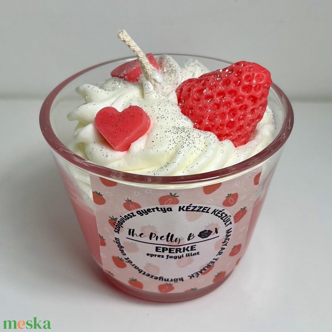 Szójaviasz HABGYERTYA - otthon & életmód - gyertya, illat, aroma - gyertya - Meska.hu