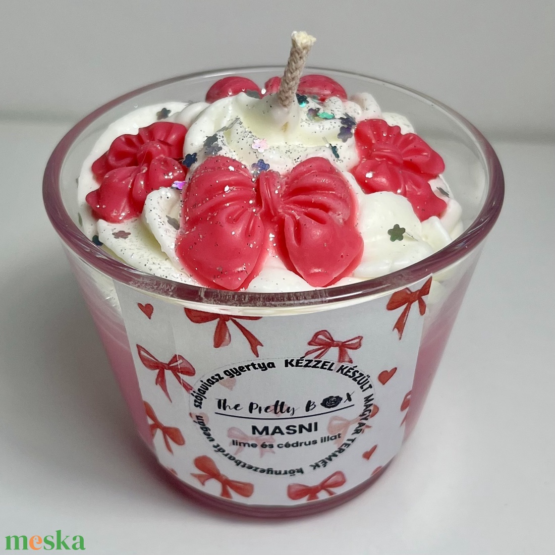 Szójaviasz HABGYERTYA - otthon & életmód - gyertya, illat, aroma - gyertya - Meska.hu