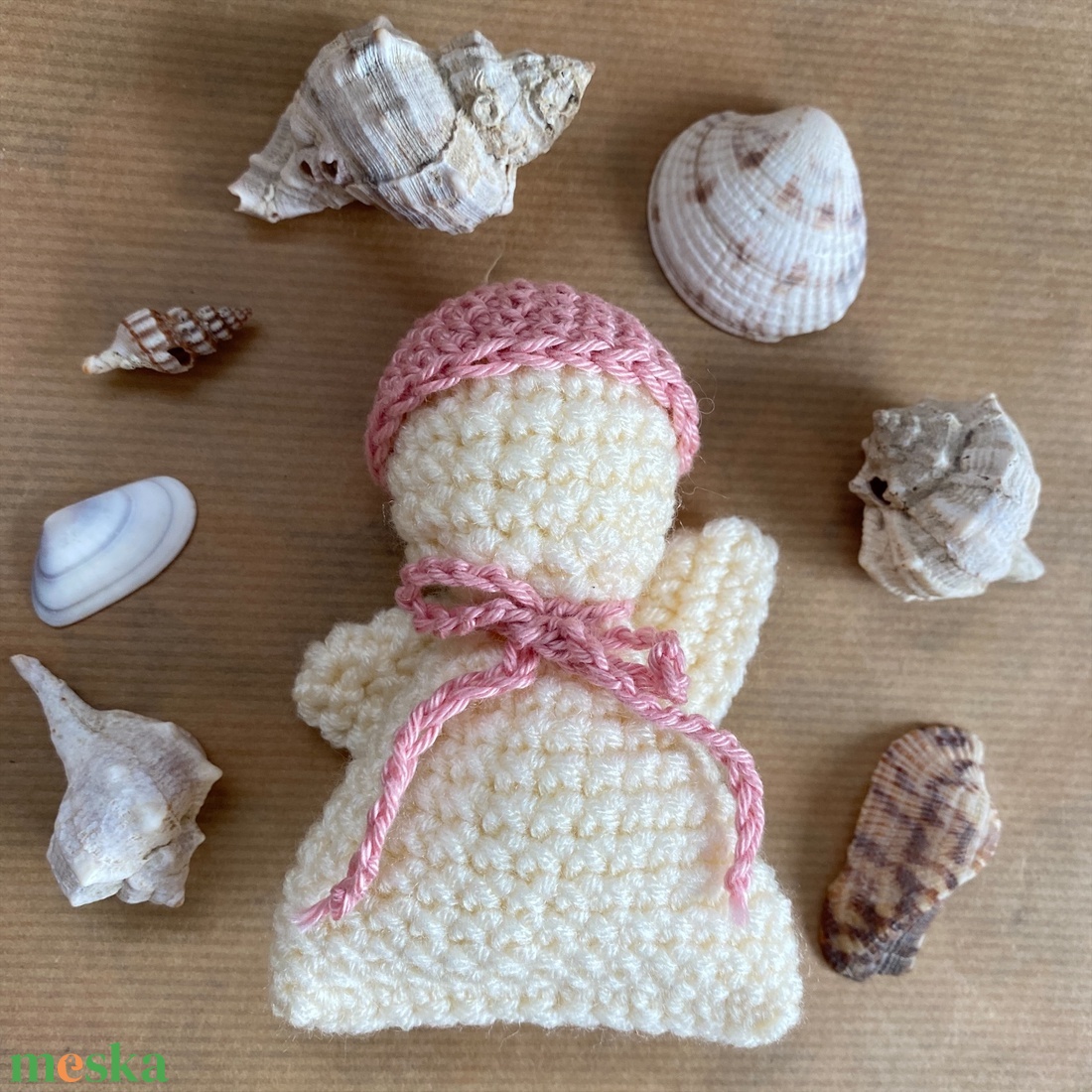 Amigurumi angyalka - játék & sport - baba & babaház - baba - Meska.hu