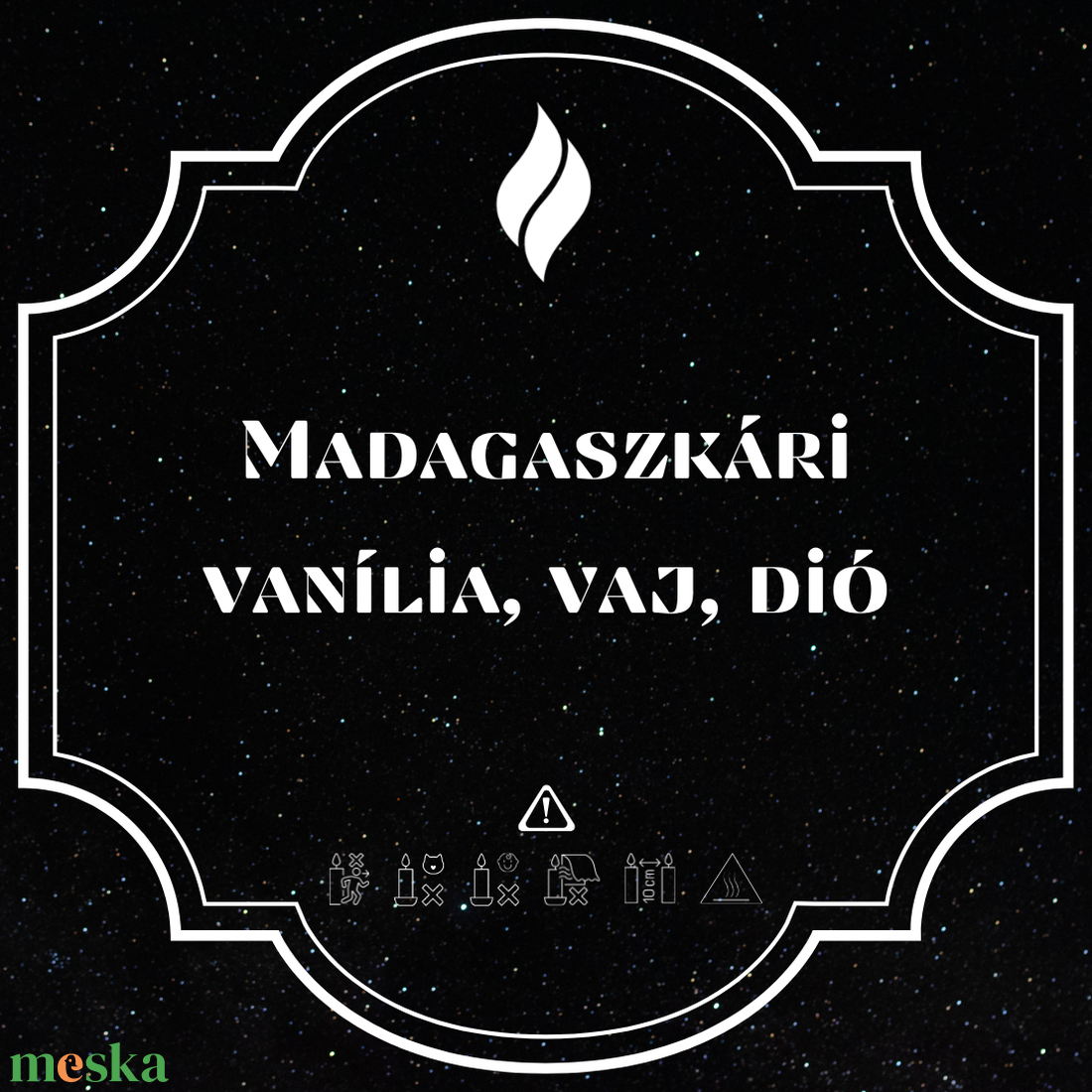 Vanilla ice - VI - otthon & életmód - gyertya, illat, aroma - gyertya - Meska.hu