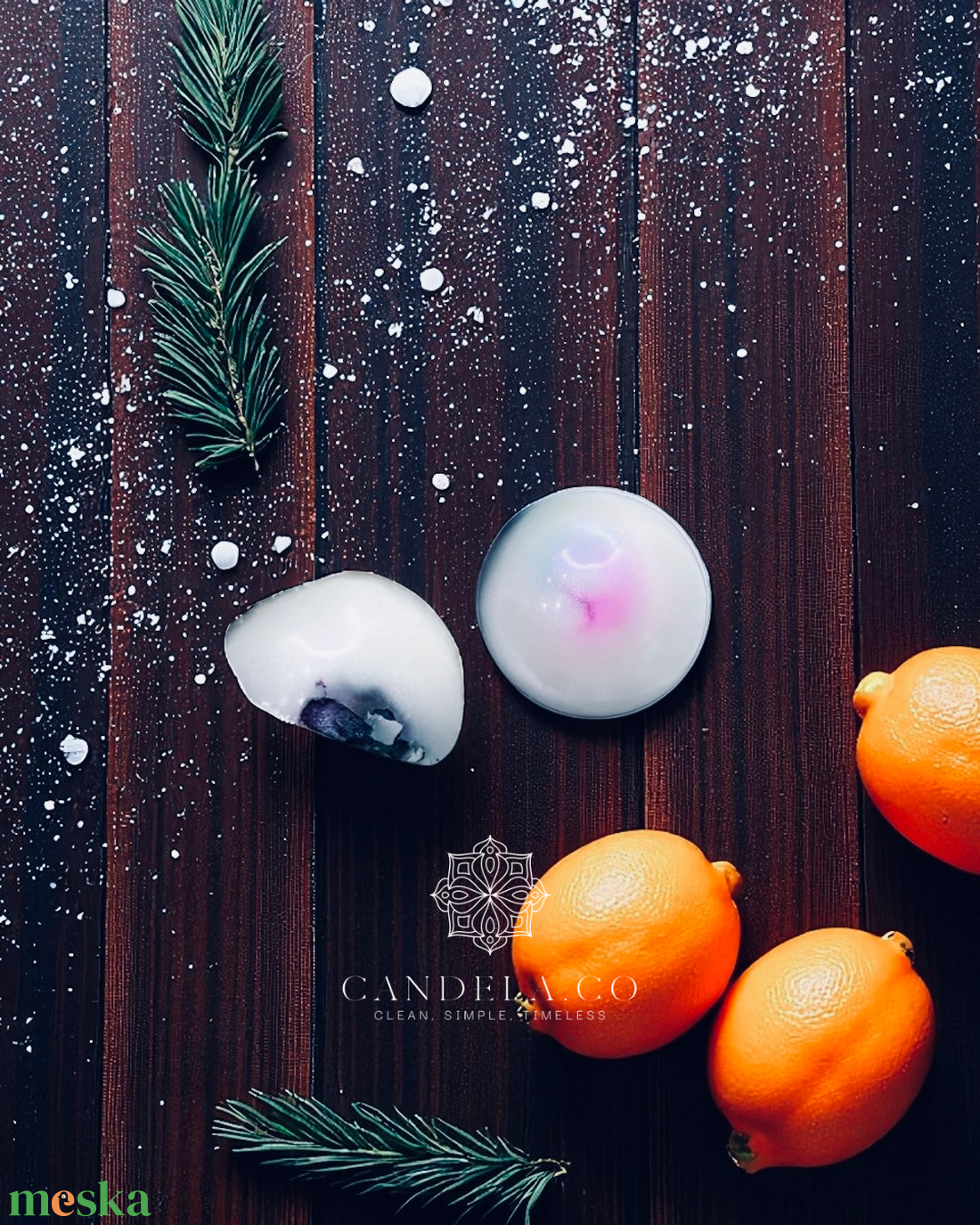 Starry night - otthon & életmód - gyertya, illat, aroma - illatviasz - Meska.hu