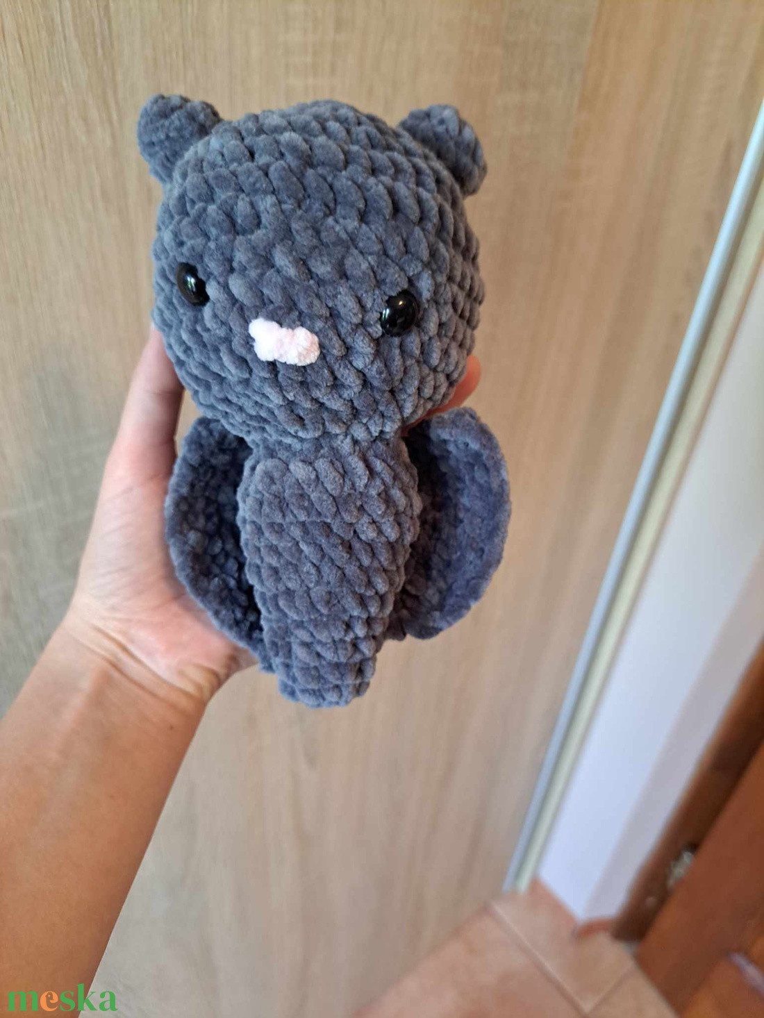 Denevér amigurumi  - játék & sport - plüssállat & játékfigura - más figura - Meska.hu