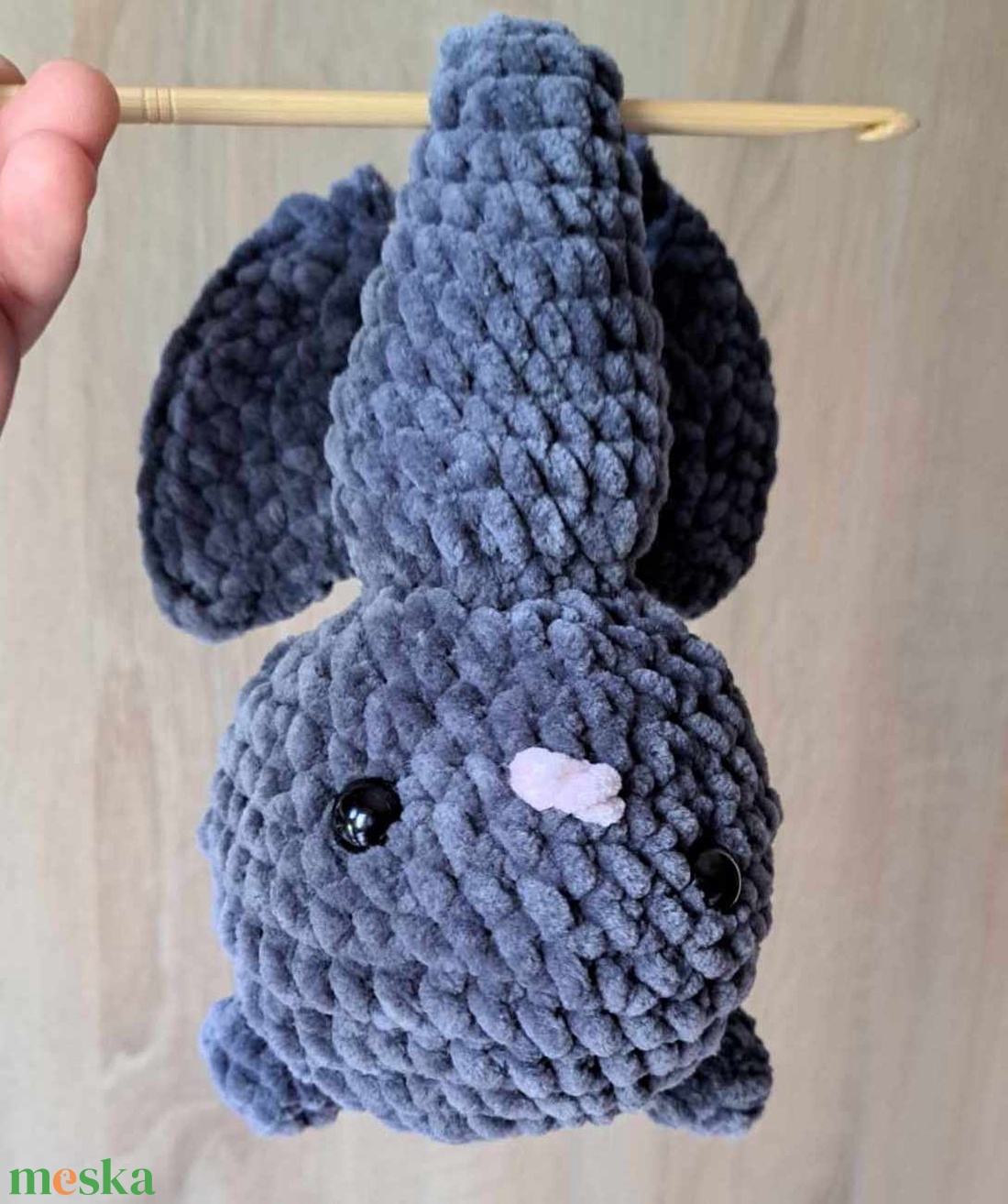 Denevér amigurumi  - játék & sport - plüssállat & játékfigura - más figura - Meska.hu