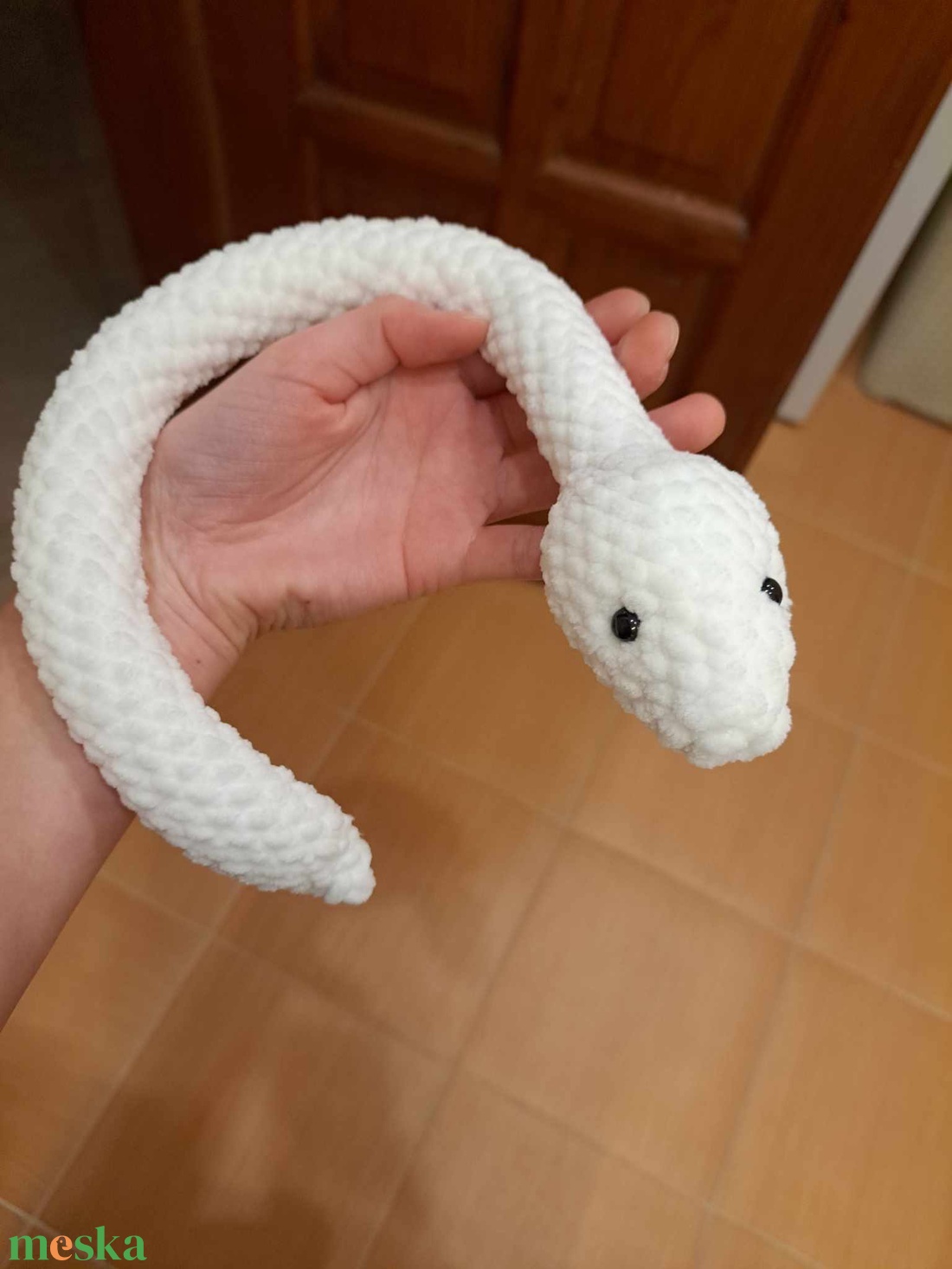 Kígyó amigurumi - játék & sport - plüssállat & játékfigura - más figura - Meska.hu