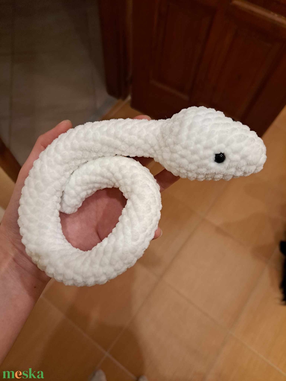 Kígyó amigurumi - játék & sport - plüssállat & játékfigura - más figura - Meska.hu