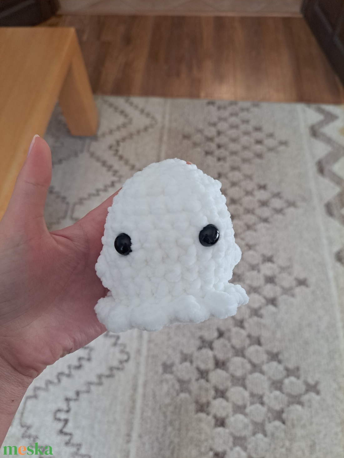Szellem amigurumi - otthon & életmód - dekoráció - halloween - halloweeni dekoráció - Meska.hu Szellem amigurumi - otthon & életmód - dekoráció - halloween - halloweeni dekoráció - Meska.hu