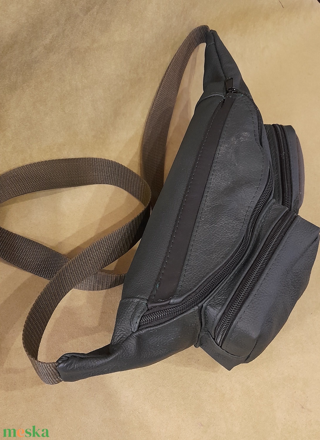 Férfi övtáska - táska & tok - övtáska - Meska.hu