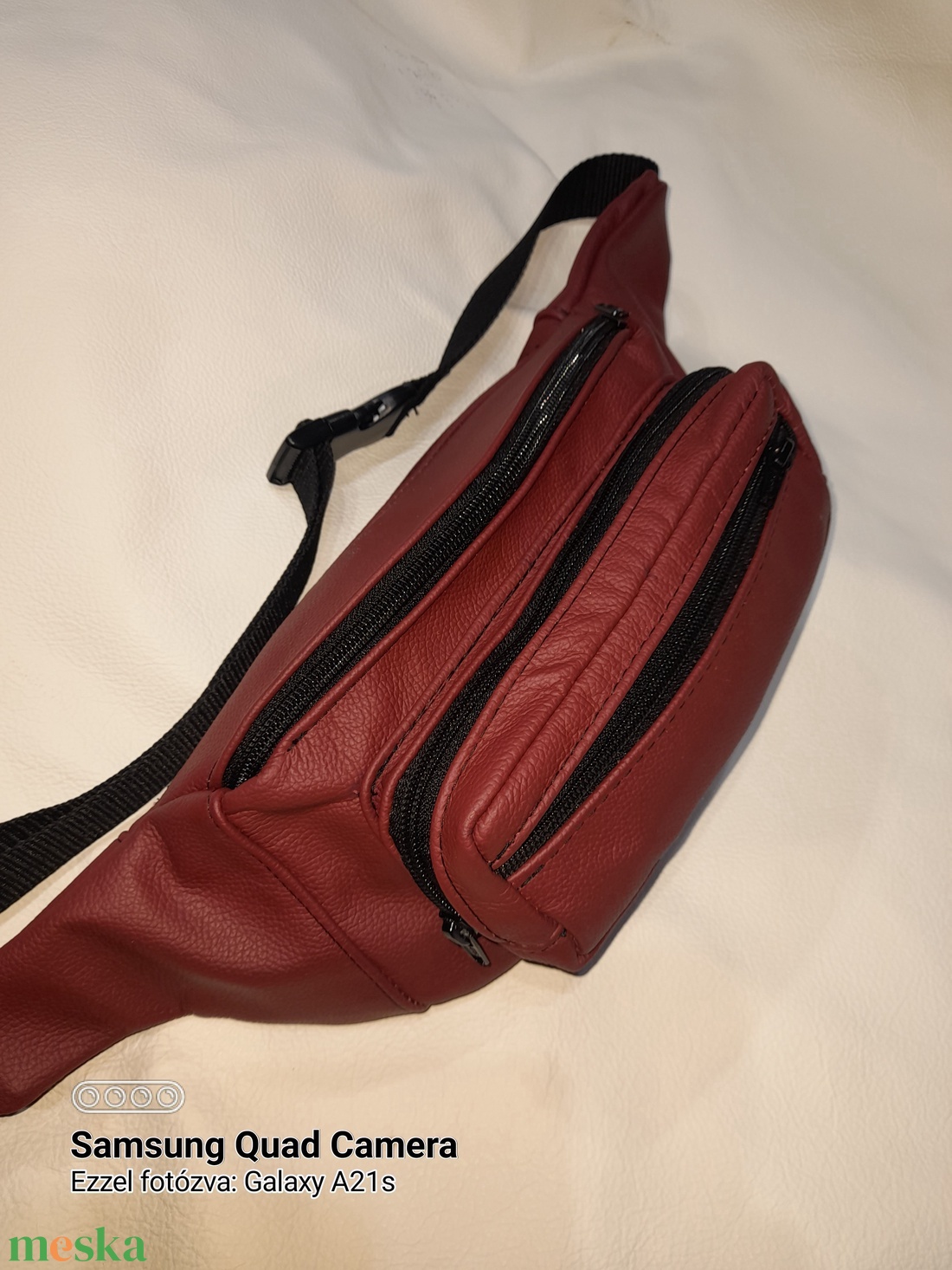 Bőr övtáska - táska & tok - kézitáska & válltáska - kézitáska - Meska.hu