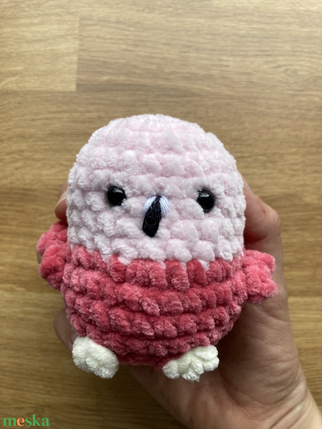 Horgolt mini madárpajti - flamingó - játék & sport - plüssállat & játékfigura - madár - Meska.hu Horgolt mini madárpajti - flamingó - játék & sport - plüssállat & játékfigura - madár - Meska.hu