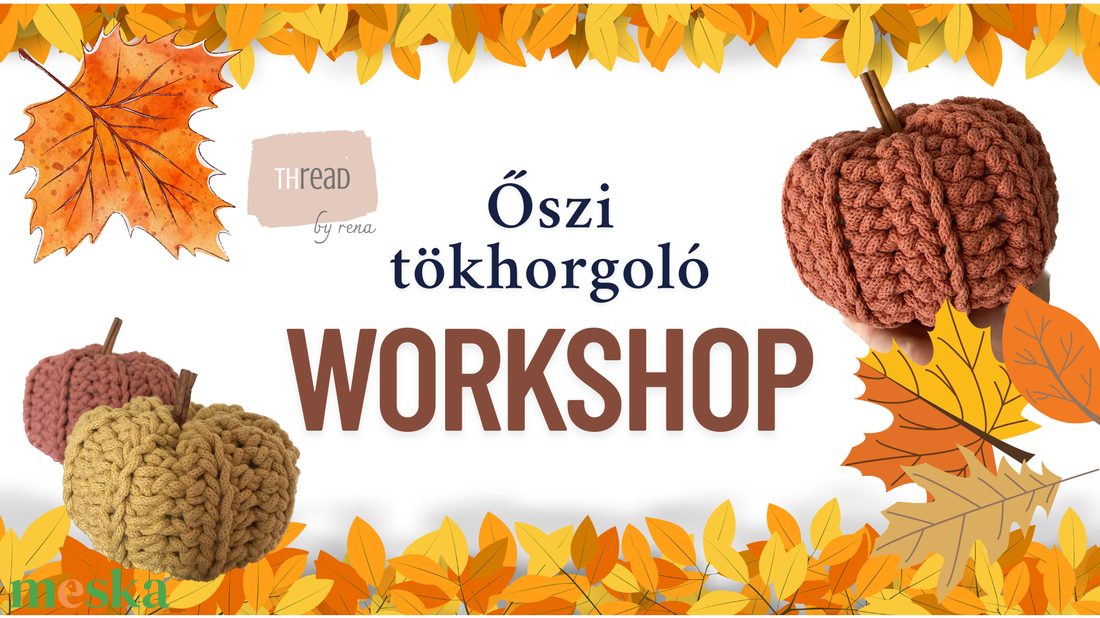 Őszi Tökhorgoló workshop a Hősök terénél - diy (csináld magad) - workshop & tanfolyam - Meska.hu