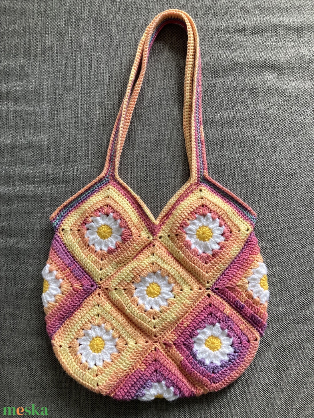 Horgolt virágos táska - táska & tok - kézitáska & válltáska - válltáska - Meska.hu Horgolt virágos táska - táska & tok - kézitáska & válltáska - válltáska - Meska.hu