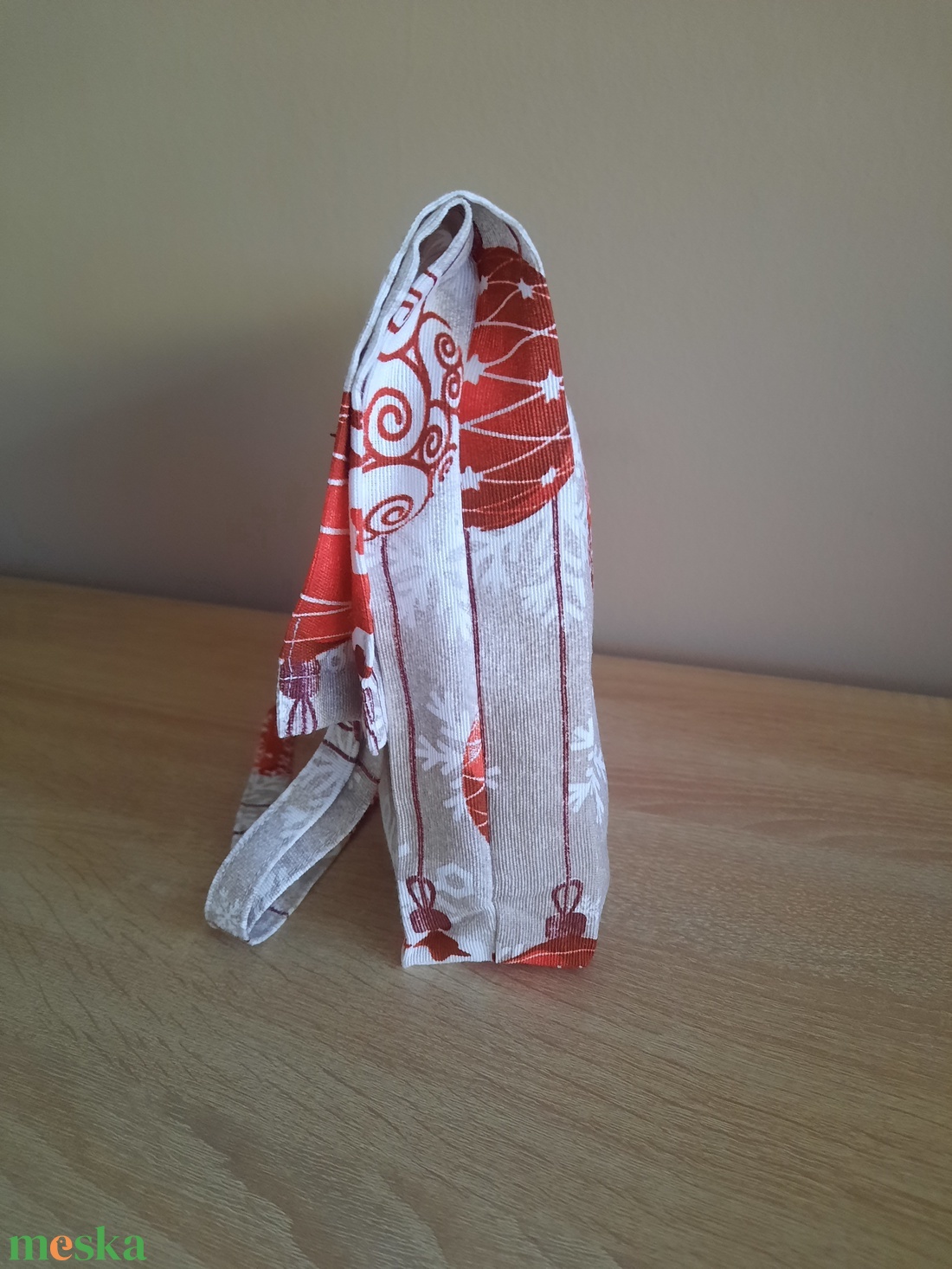 Karácsonyi vászon ajándékszatyor - karácsony - karácsonyi ajándékozás - karácsonyi ajándékcsomagolás - Meska.hu