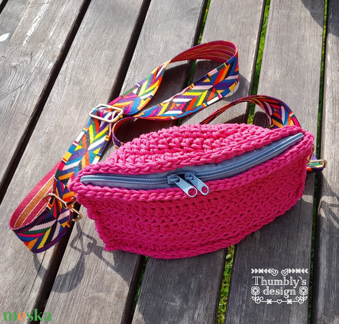 Horgolt övtáska/ crossbody - táska & tok - övtáska - Meska.hu Horgolt övtáska/ crossbody - táska & tok - övtáska - Meska.hu