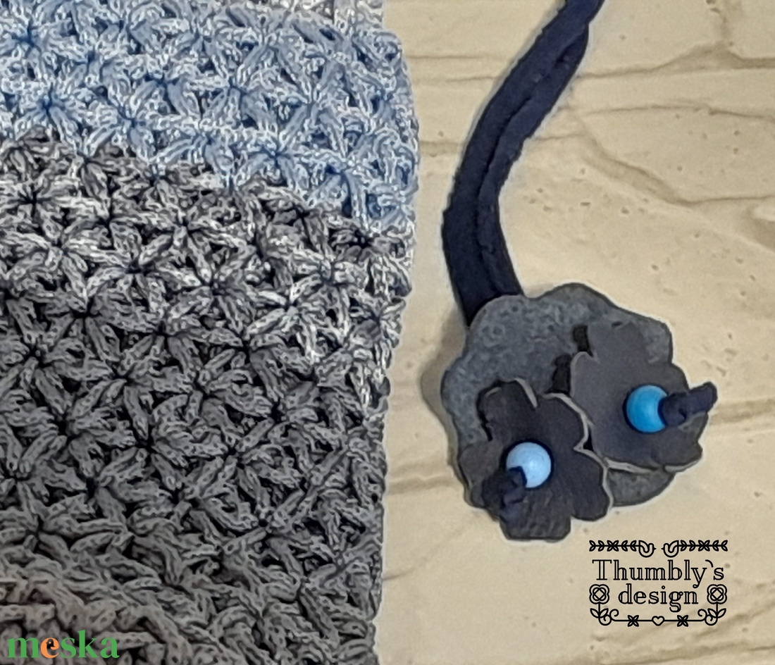 Horgolt hátizsák  - táska & tok - hátizsák - hátizsák - Meska.hu