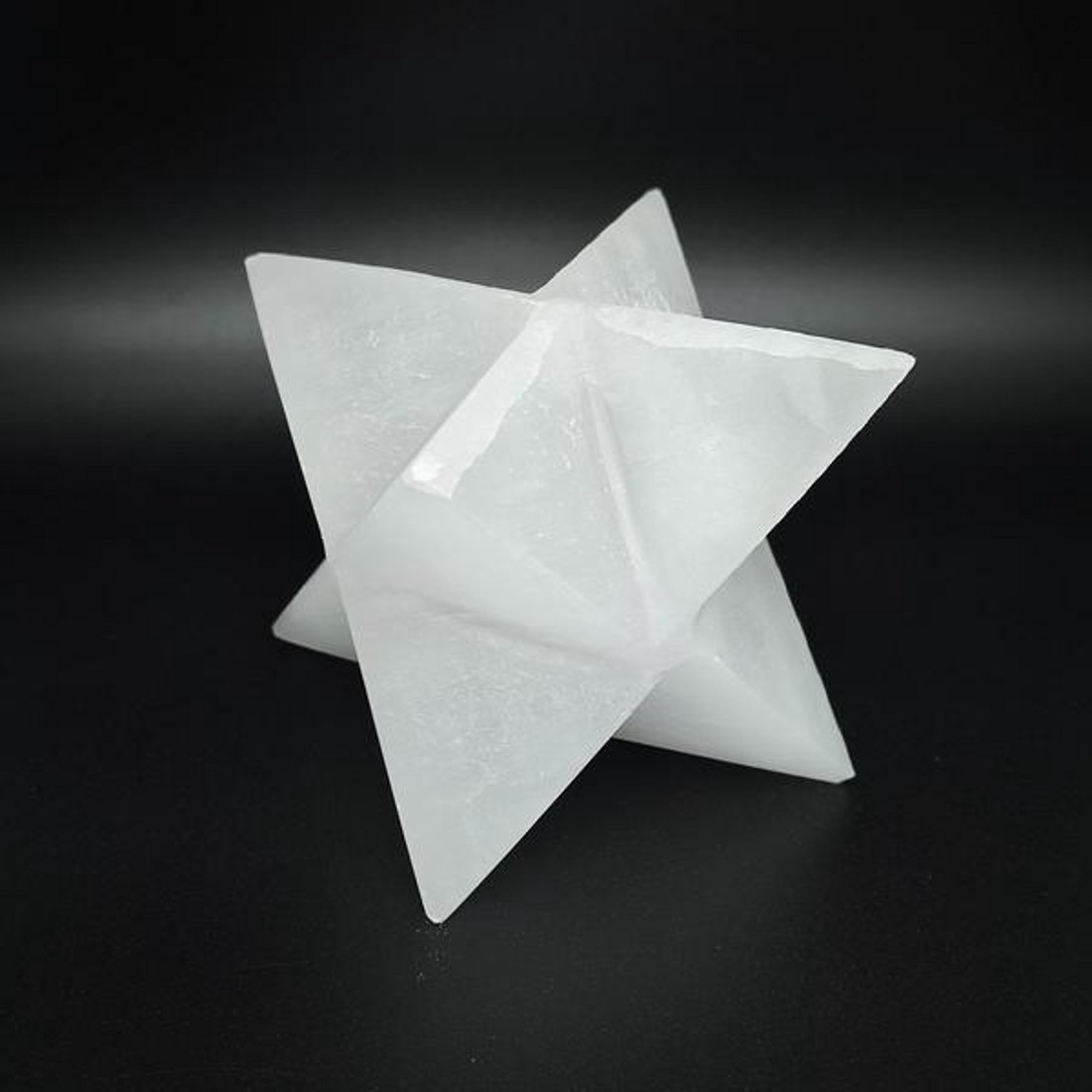 Szelenit merkaba 6cm - kellékek & szerszámok - ásvány alapanyag - ásvány figura - Meska.hu