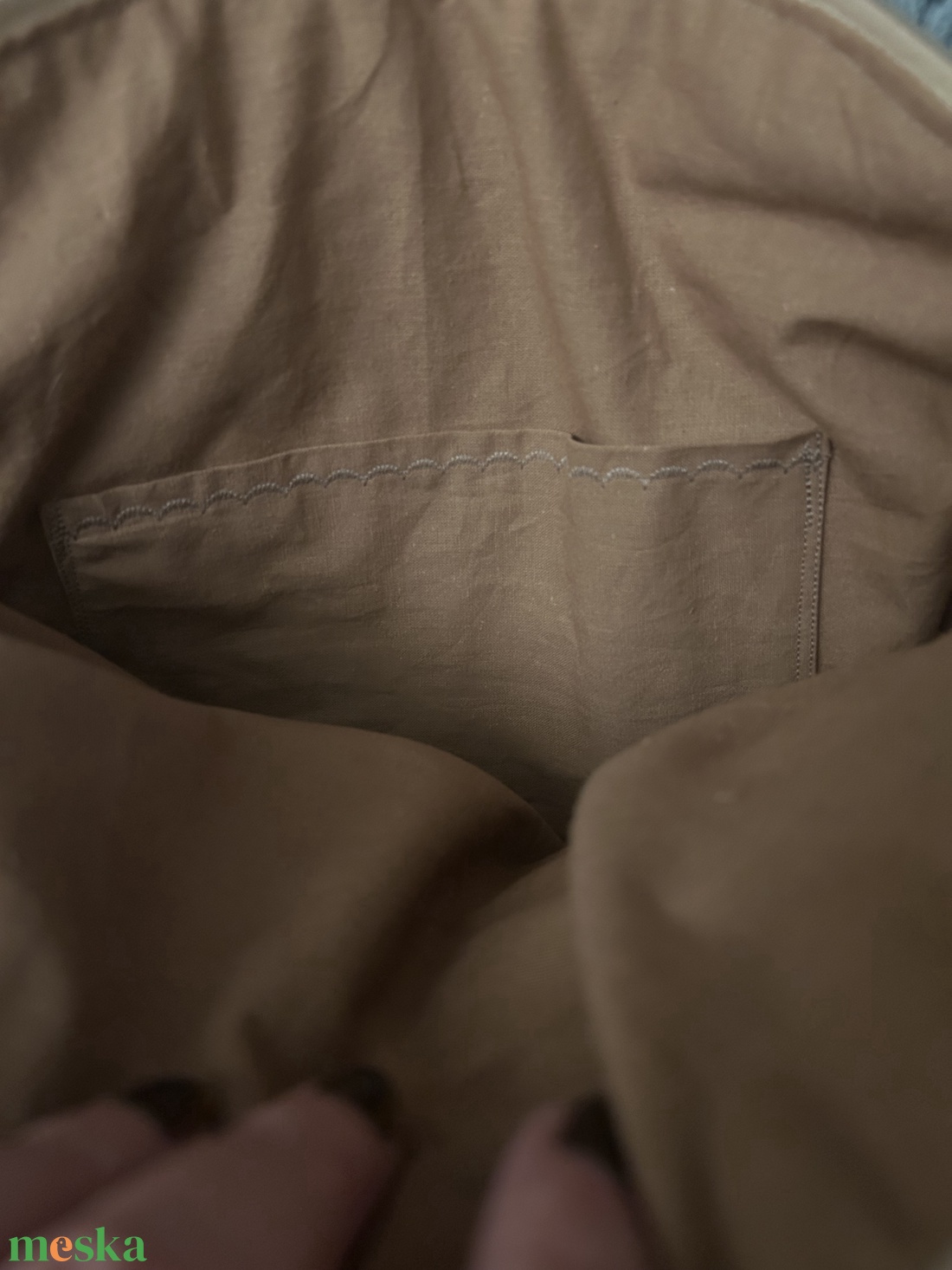 Babér táska nagy - táska & tok - kézitáska & válltáska - válltáska - Meska.hu