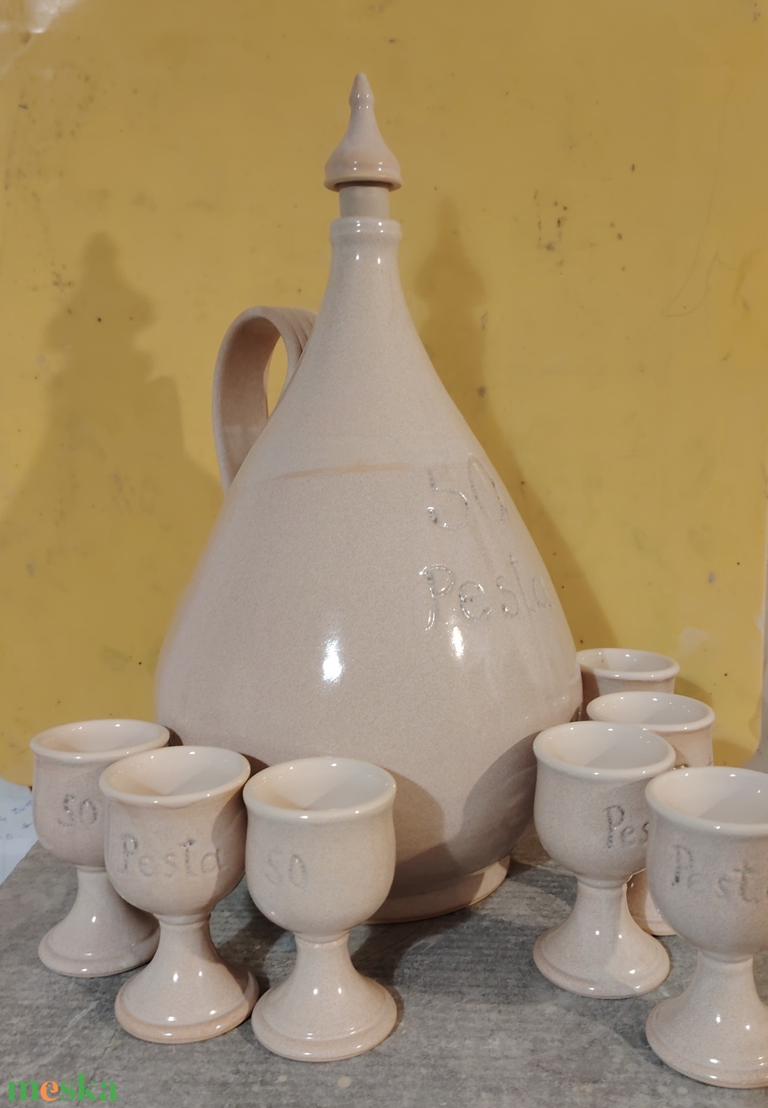 Pálinkás butykos és kupicák - otthon & életmód - konyhafelszerelés, tálalás - tálalás - pálinkás poharak, szettek - Meska.hu