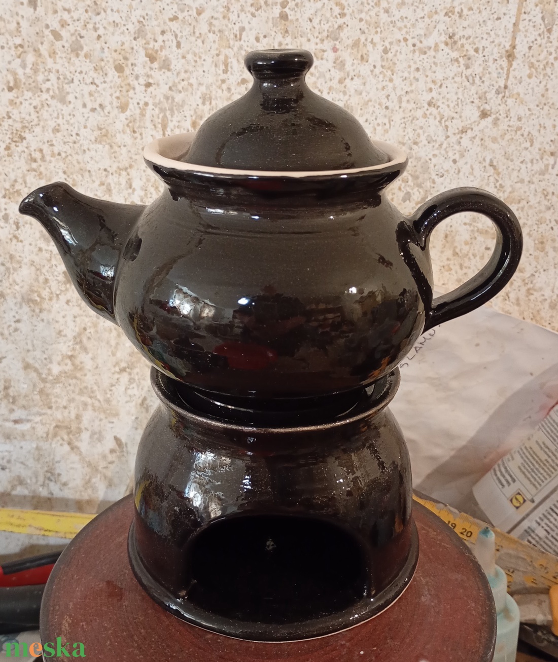 Masszázs olaj melegítő kerámia - otthon & életmód - dekoráció - dísztárgy - Meska.hu