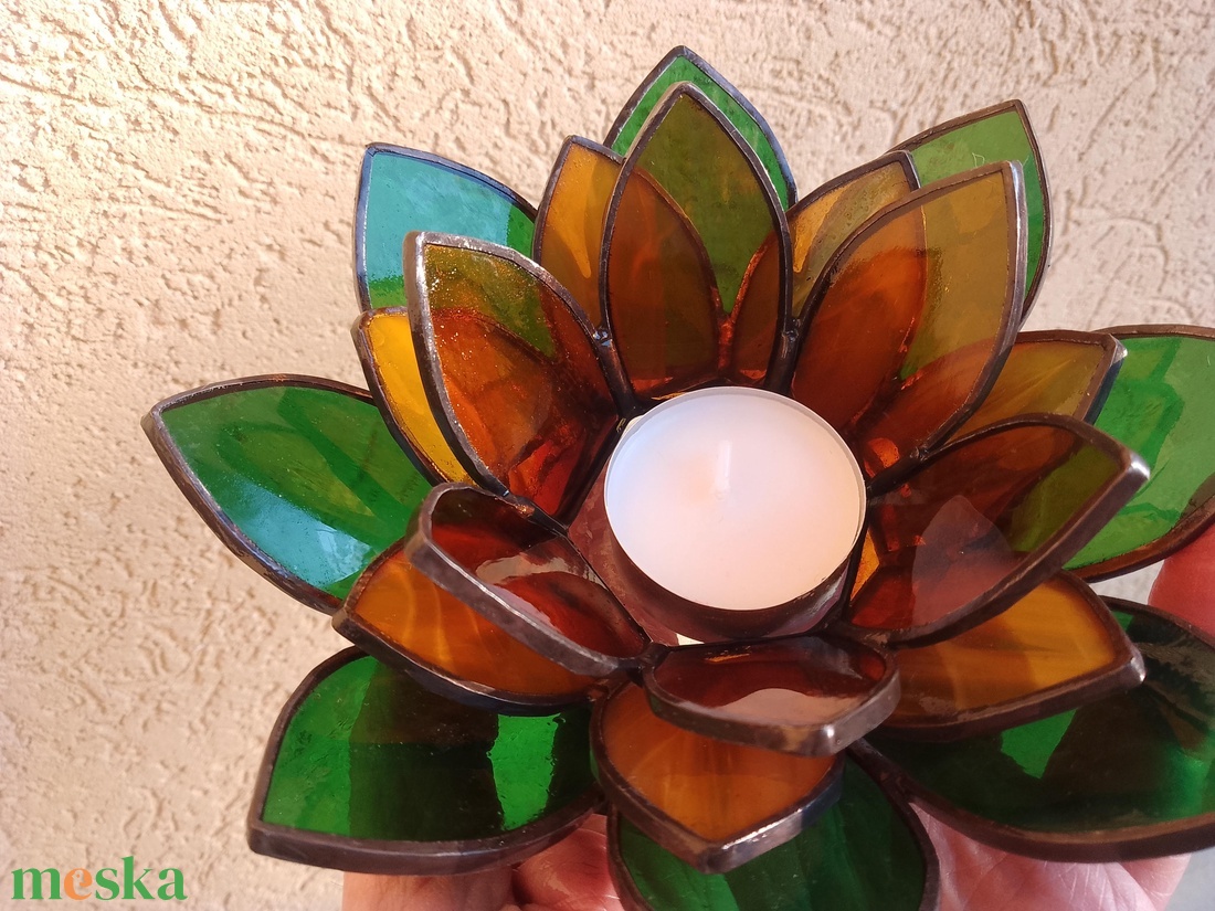 LÓTUSZVIRÁG tiffany mécsestartó, spirituális ajándék. - otthon & életmód - dekoráció - spiritualitás - füstölő és füstölőtartó - Meska.hu LÓTUSZVIRÁG tiffany mécsestartó, spirituális ajándék. - otthon & életmód - dekoráció - spiritualitás - füstölő és füstölőtartó - Meska.hu