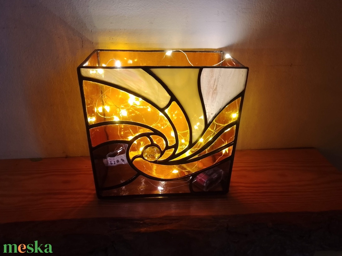 TIFFANY FÉNYDEKOR/FÉNYDOBOZ  - otthon & életmód - lámpa - hangulatlámpa - Meska.hu