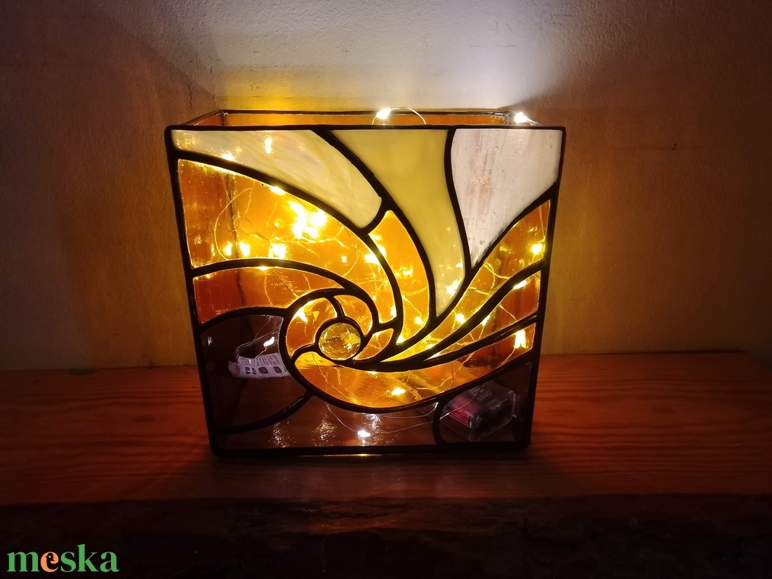 TIFFANY FÉNYDEKOR/FÉNYDOBOZ  - otthon & életmód - lámpa - hangulatlámpa - Meska.hu