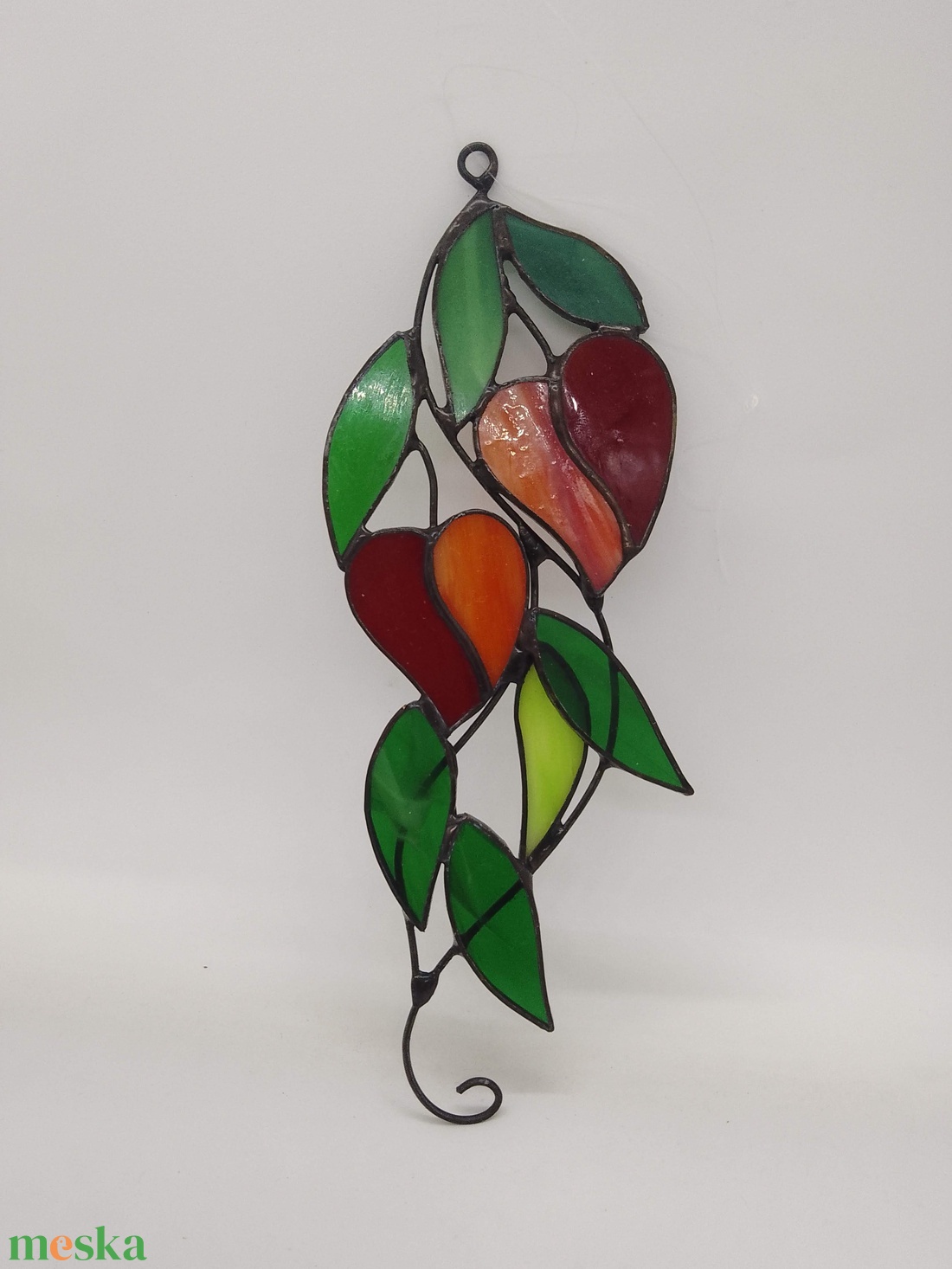 ÖSSZEFONÓDVA - tiffany ablakdísz a kedvesednek - otthon & életmód - dekoráció - ajtó- és ablak dekoráció - ablakdísz - Meska.hu