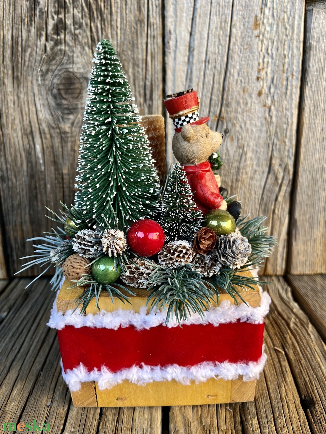 Karácsony asztali dísz - karácsony - adventi díszek - adventi asztaldísz - Meska.hu Karácsony asztali dísz - karácsony - adventi díszek - adventi asztaldísz - Meska.hu