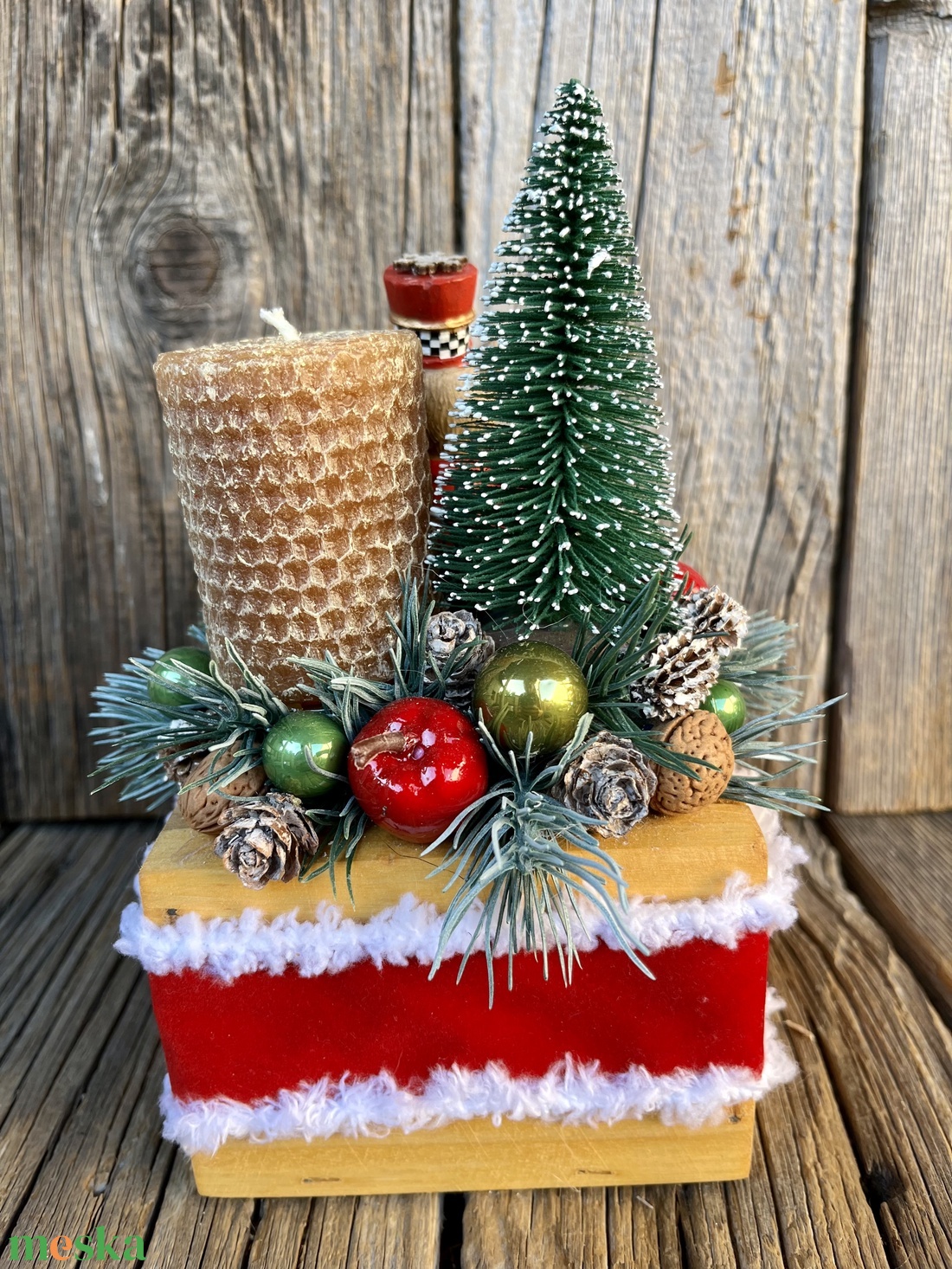 Karácsony asztali dísz - karácsony - adventi díszek - adventi asztaldísz - Meska.hu Karácsony asztali dísz - karácsony - adventi díszek - adventi asztaldísz - Meska.hu