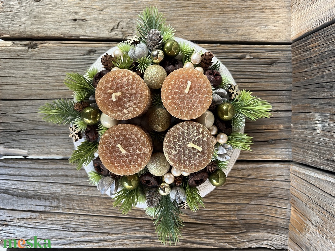 Natúr színű adventi koszorú - karácsony - adventi díszek - adventi koszorú - Meska.hu Natúr színű adventi koszorú - karácsony - adventi díszek - adventi koszorú - Meska.hu