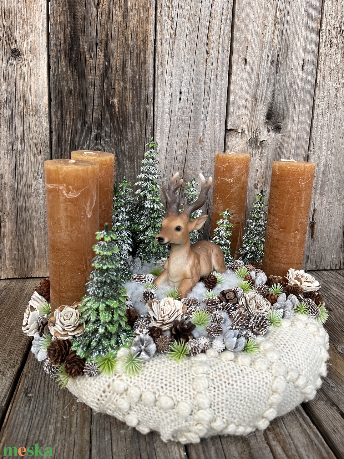 Meseszép szarvasos adventi koszorú - karácsony - adventi díszek - adventi koszorú - Meska.hu Meseszép szarvasos adventi koszorú - karácsony - adventi díszek - adventi koszorú - Meska.hu