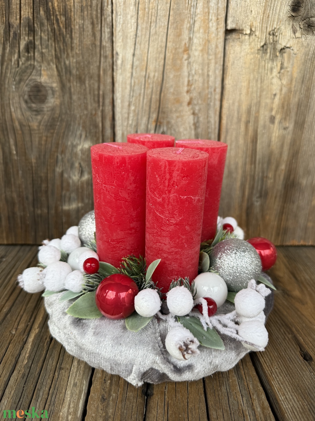 Adventi koszorú - karácsony - adventi díszek - adventi koszorú - Meska.hu