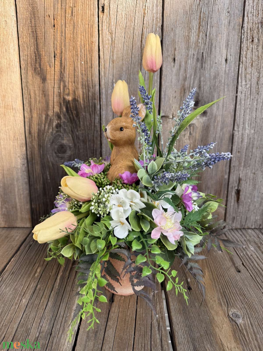 Húsvéti asztaldísz - otthon & életmód - dekoráció - asztal és polc dekoráció - asztaldísz - Meska.hu