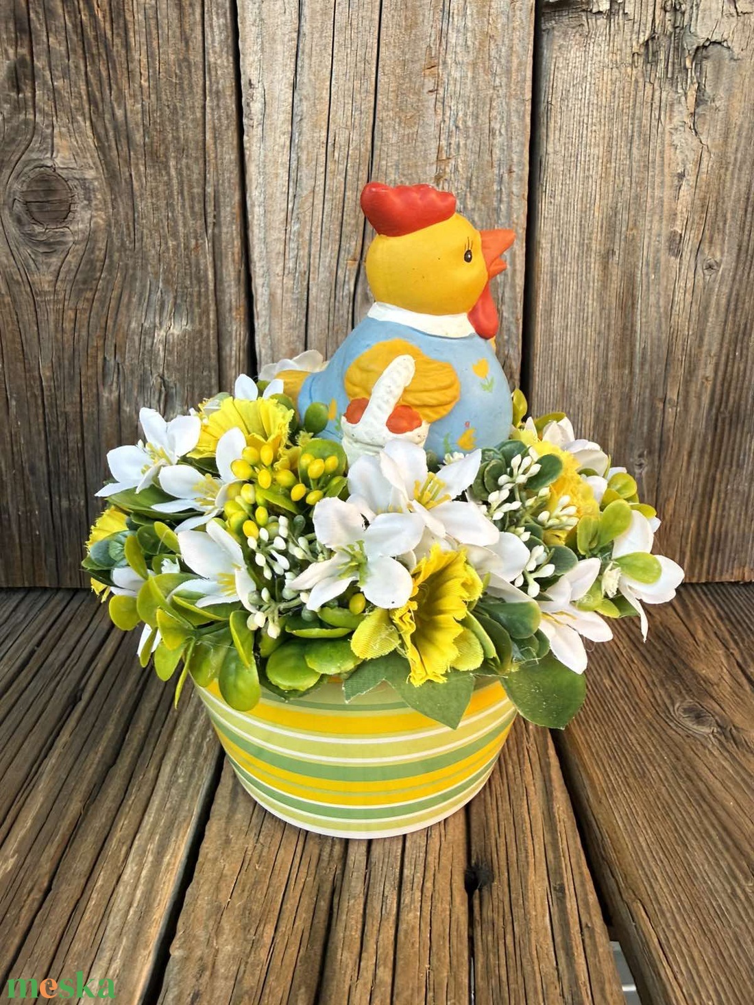 Húsvéti asztaldísz - otthon & életmód - dekoráció - asztal és polc dekoráció - asztaldísz - Meska.hu