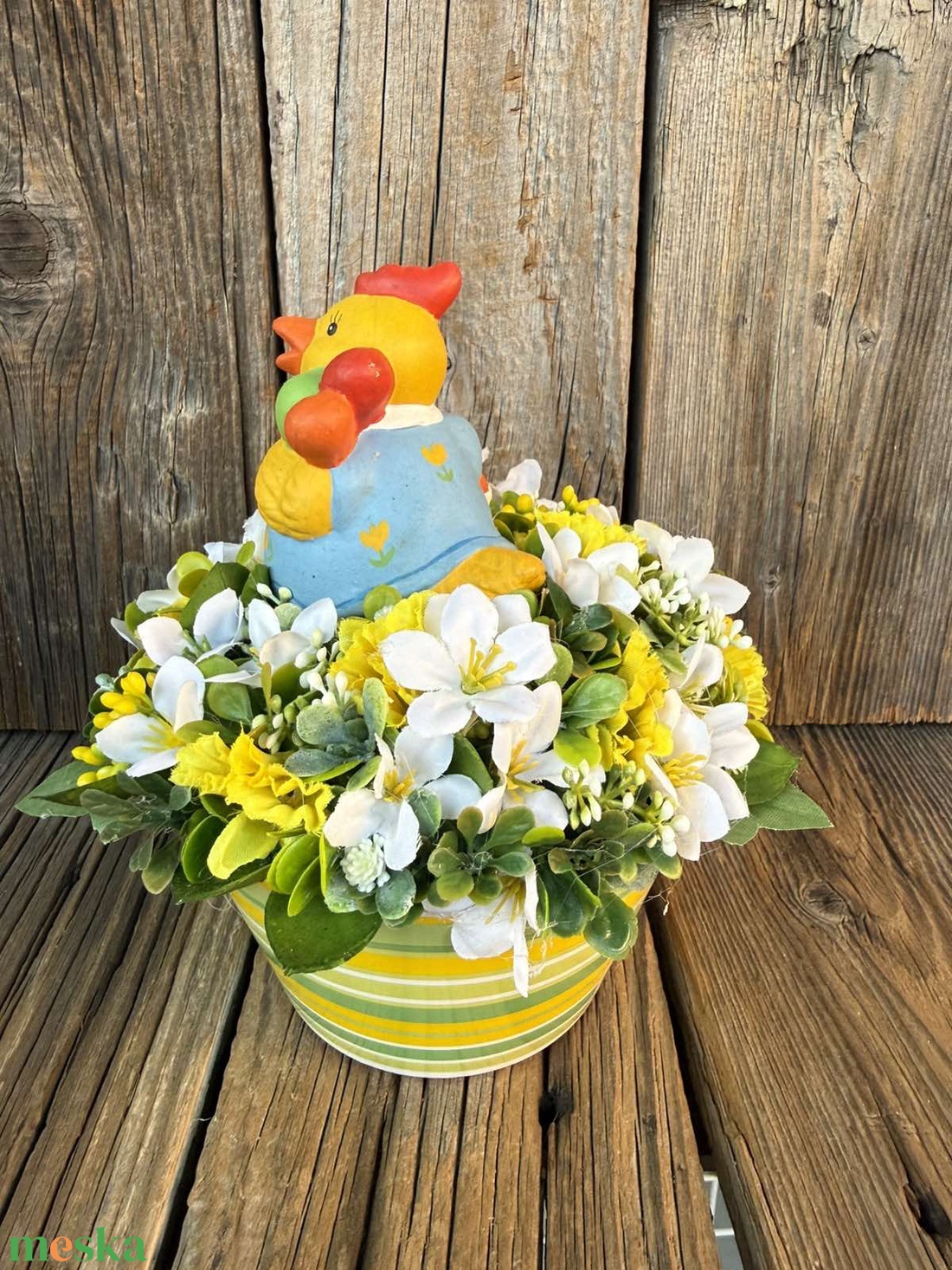 Húsvéti asztaldísz - otthon & életmód - dekoráció - asztal és polc dekoráció - asztaldísz - Meska.hu