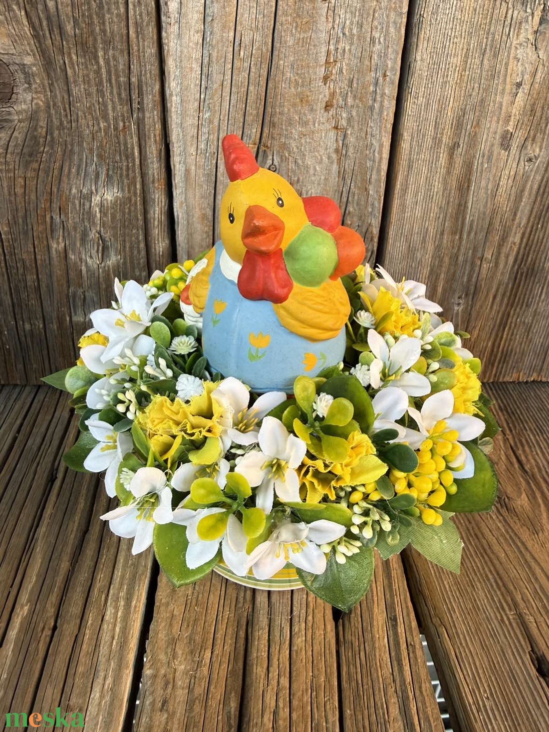 Húsvéti asztaldísz - otthon & életmód - dekoráció - asztal és polc dekoráció - asztaldísz - Meska.hu