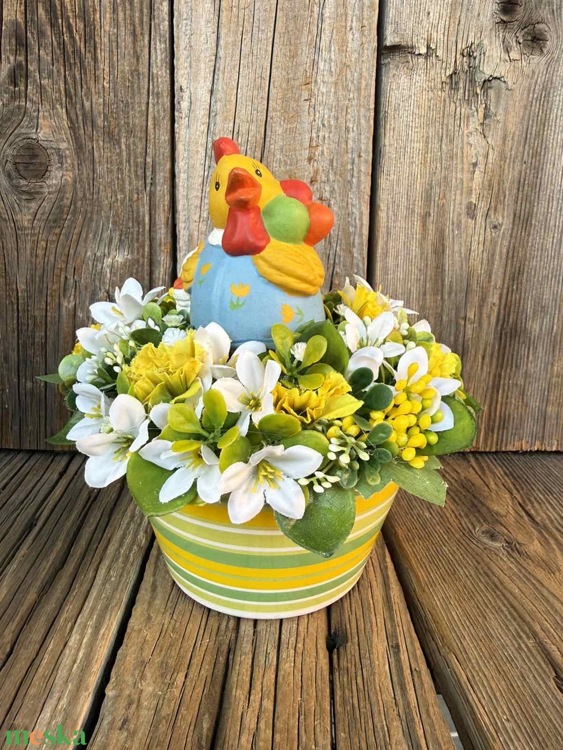 Húsvéti asztaldísz - otthon & életmód - dekoráció - asztal és polc dekoráció - asztaldísz - Meska.hu