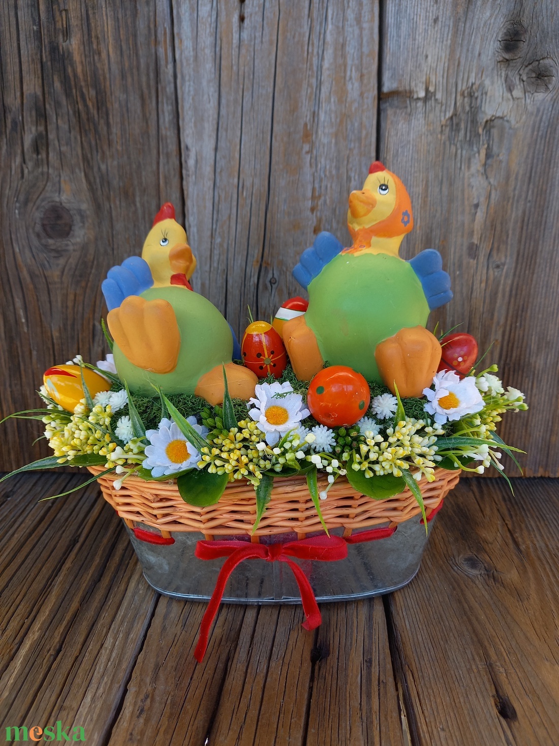 Húsvéti asztaldísz - otthon & életmód - dekoráció - asztal és polc dekoráció - asztaldísz - Meska.hu