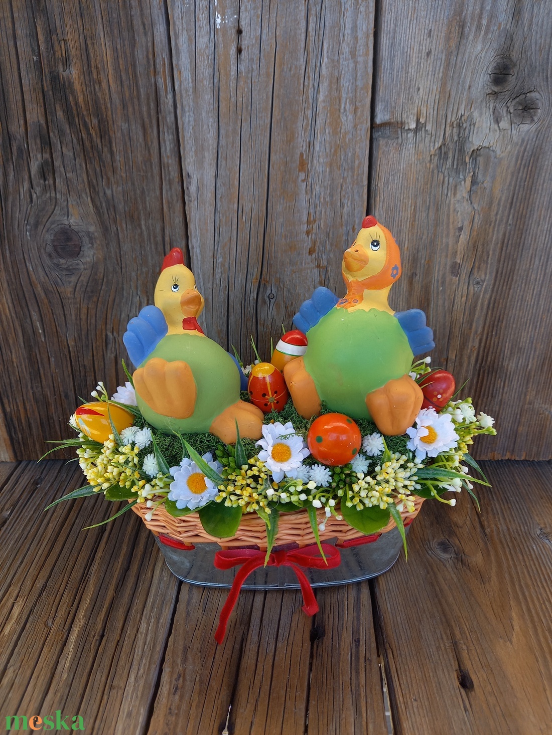 Húsvéti asztaldísz - otthon & életmód - dekoráció - asztal és polc dekoráció - asztaldísz - Meska.hu