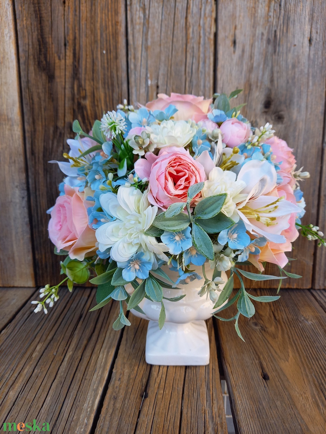 Asztali virágdísz - otthon & életmód - virágdekoráció - virágdíszek - asztali virágdísz - Meska.hu