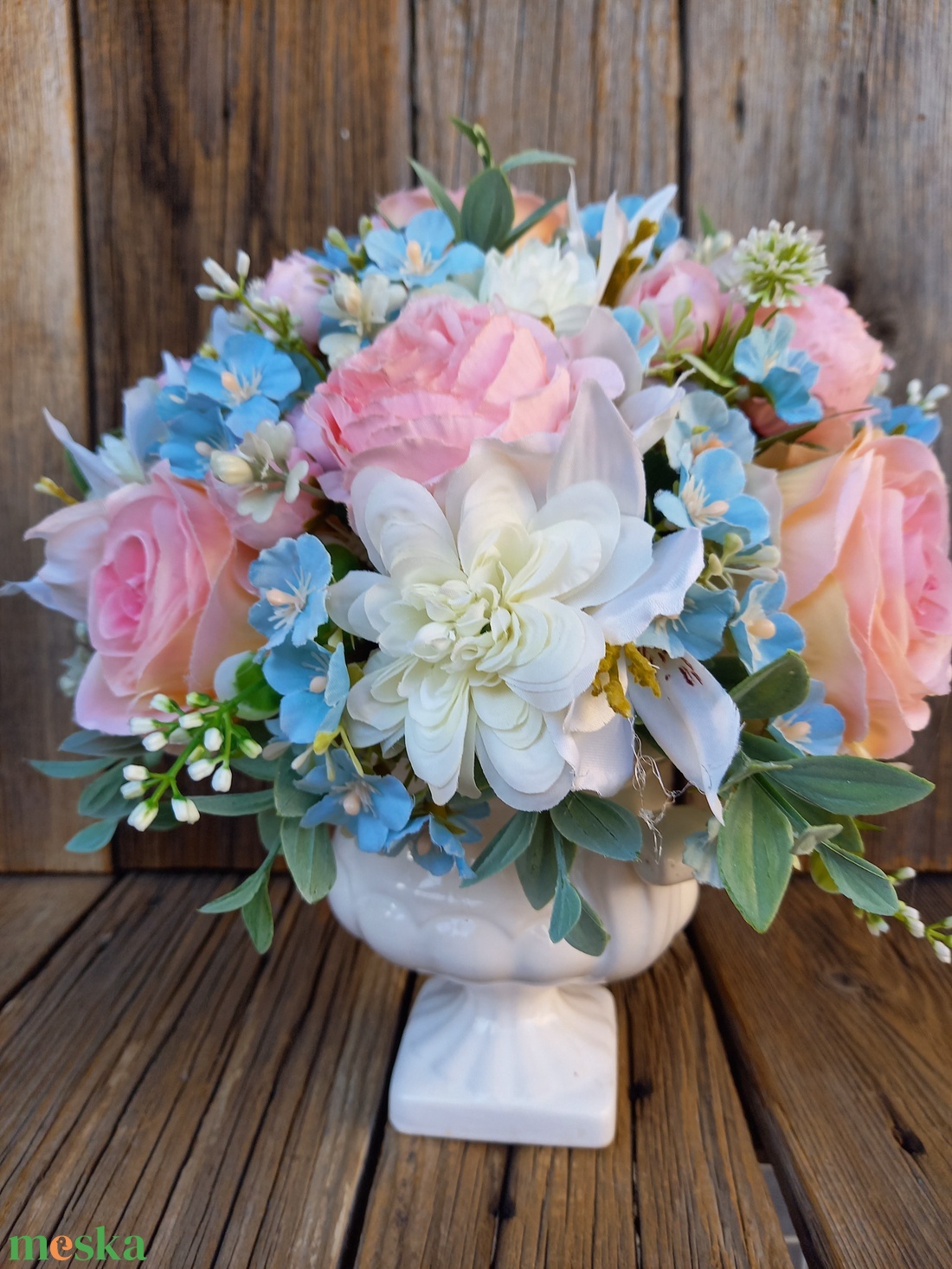 Asztali virágdísz - otthon & életmód - virágdekoráció - virágdíszek - asztali virágdísz - Meska.hu