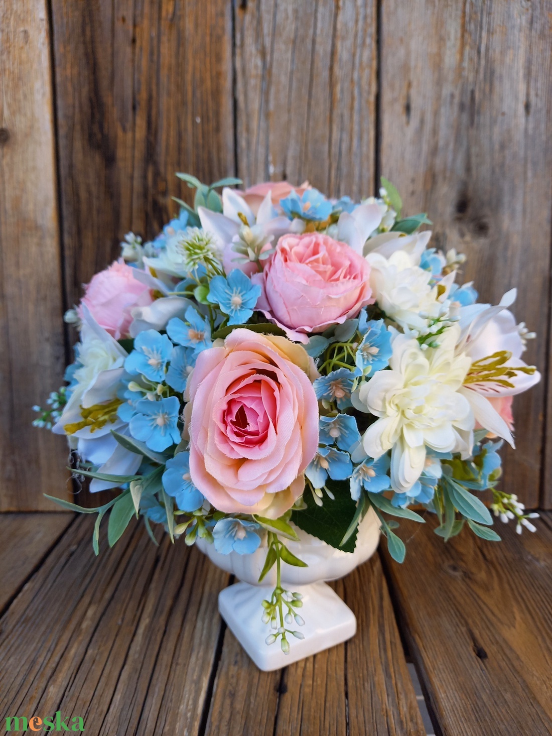 Asztali virágdísz - otthon & életmód - virágdekoráció - virágdíszek - asztali virágdísz - Meska.hu