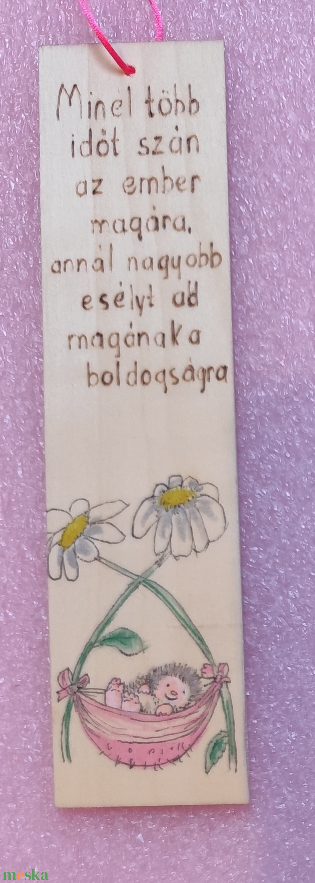 Fa könyvjelző  - könyv & zene - könyvjelző - Meska.hu