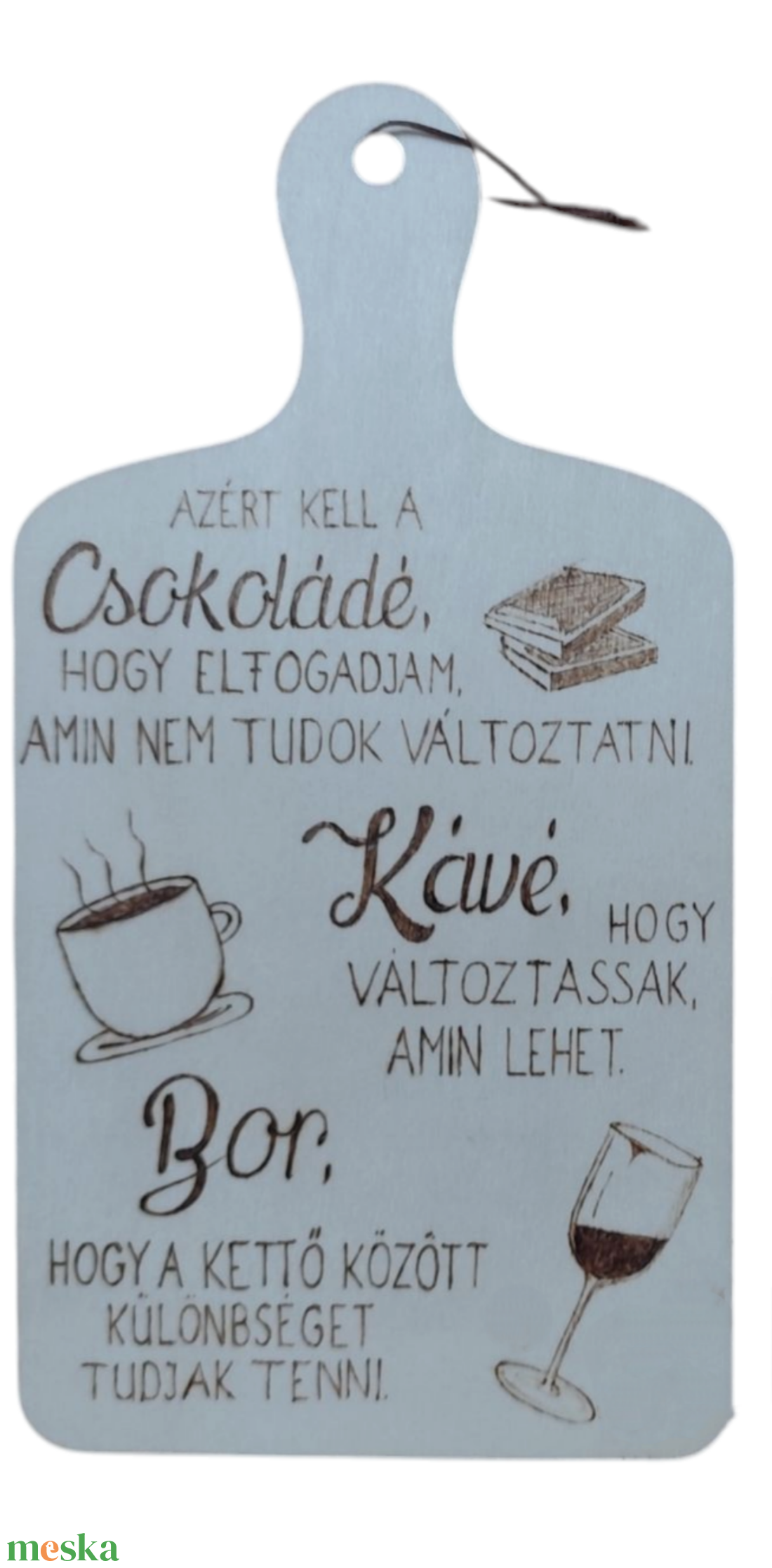Konyhai dekorációs tábla - otthon & életmód - dekoráció - kép & falikép - táblakép - Meska.hu